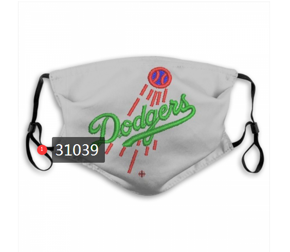 2020 Los Angeles Dodgers Dust mask with filter 43